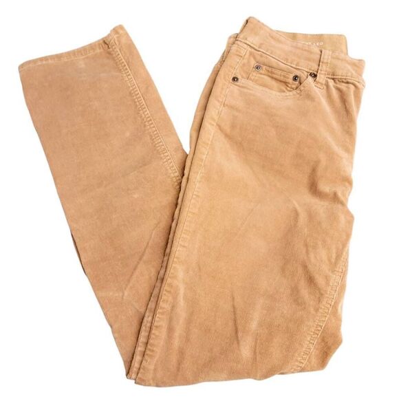 St. John's Bay Tan Corduroy Straight Leg Pants Jeans - Picture 14 of 14